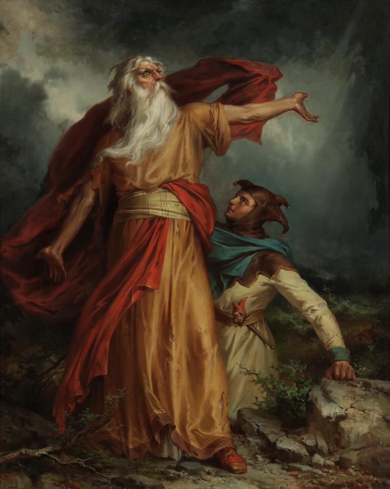 painting of Shakespeare's King Lear